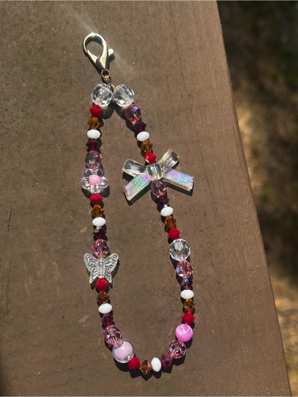 Bead and charm bag charm